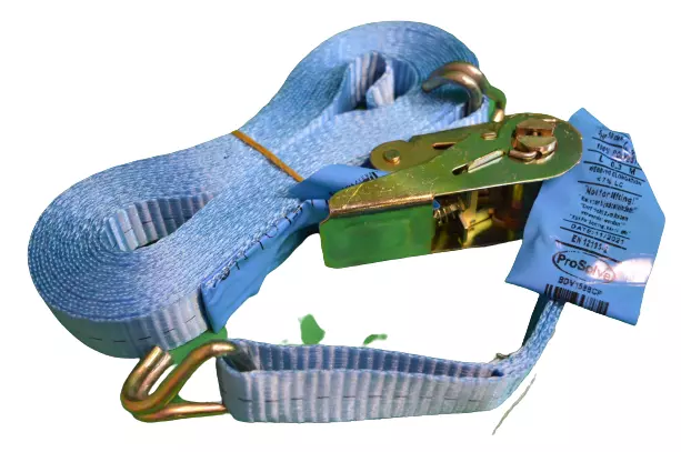 Ratchet Straps 25mm Heavy Duty Pair 8 Meter Tie Downs 1500kg 1.5 Tonne Ton 2