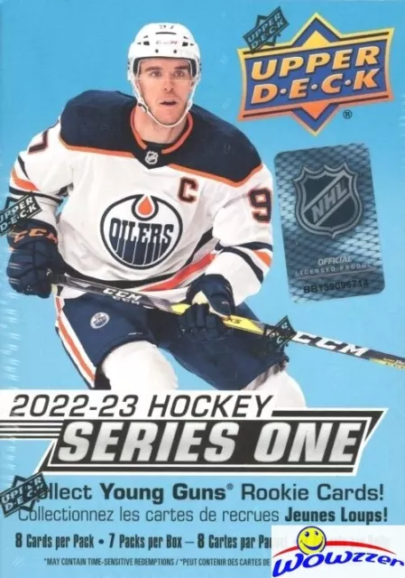 2022/23 Upper Deck Series 1 Hockey HUGE Factory Sealed Blaster Box-YOUNG GUN RC