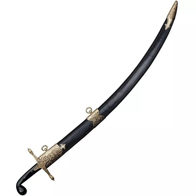 Cold Steel 88STS Carbon Steel Horn Handle Shamshir Sword 36 1/4" 2