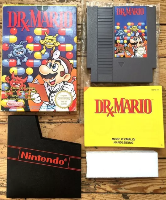 Be - Dr Mario Complet Boîte Notice Nintendo Nes Pal B Fra Cib Ovp Doctor - Gc