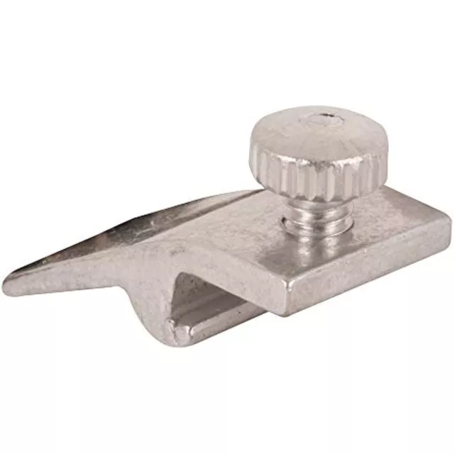 Prime-Line Mill Aluminum Storm Door Panel Clip For 1/2 inch 8 pk