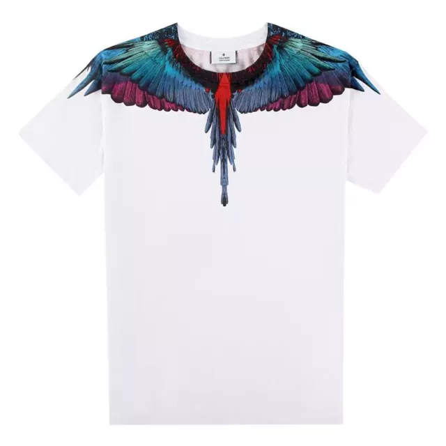 Marcelo Burlon short sleeve T-shirt with wings for couples 2