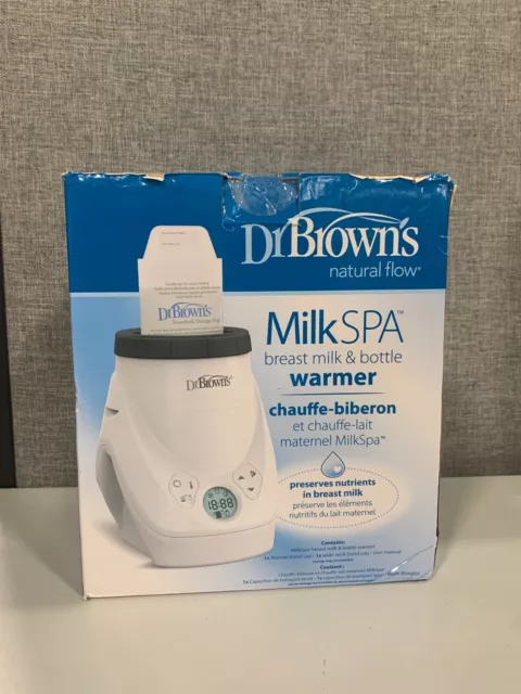 Dr. Brown's Natural Flow Milk Spa Breast Milk & Bottle Warmer with Even and  Consistent Warming 1 ct