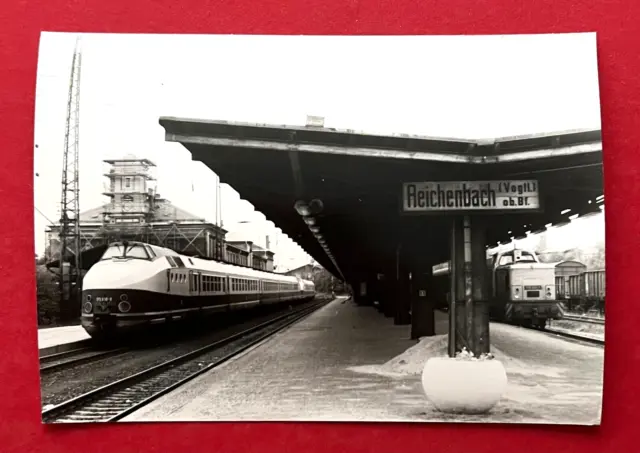 DDR Eisenbahn Foto 1981 KARLEX am Bahnhof Reichenbach im Vogtland   ( 129834
