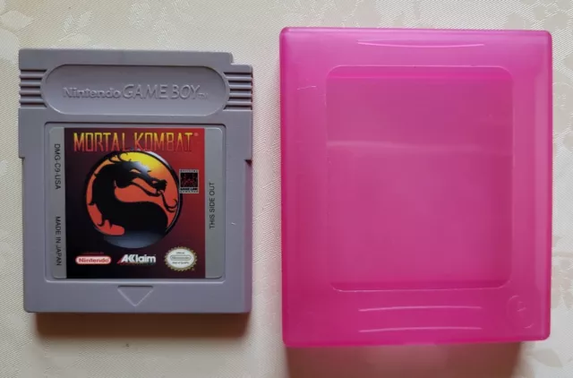 Mortal Kombat (Game Boy, 1993) Authentic, Tested V/G Condition!!