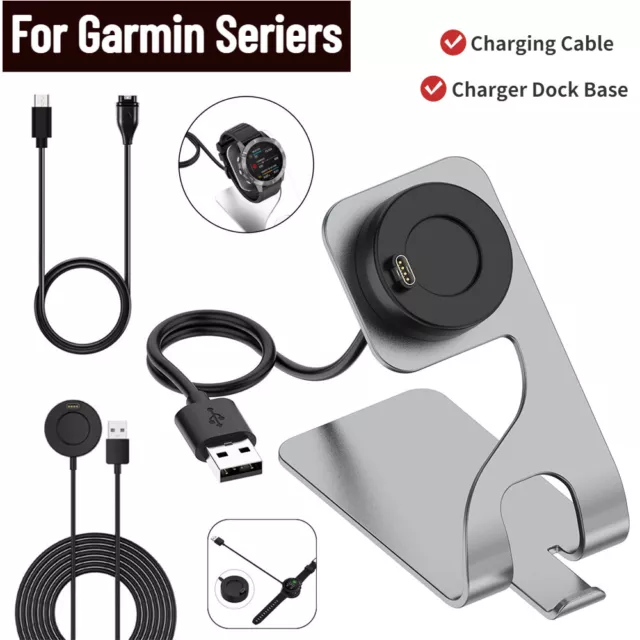 Ladestation Ladekabel Ladegerät für Garmin Vivoactive 4S 3 Venu 2 2S Fenix 7 7X