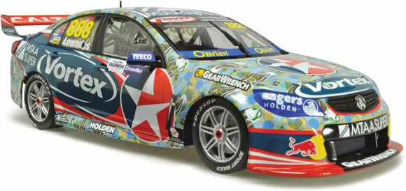 1/18 2016 Holden Vf Commodore Craig Lowndes Clontarf Darwin Vortex Caltex 888