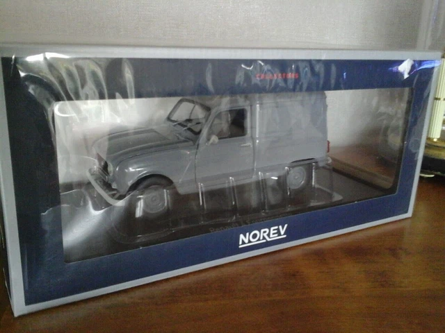 Maquette Norev Renault 16 1966 Gris Métallisé - Échelle 1/87 (HO) - Neuf Sous Blister