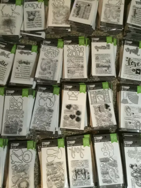 Hero Arts Stamp & Cut YOU PICK All your Favorite Clear Stamps and Match Dies NEW