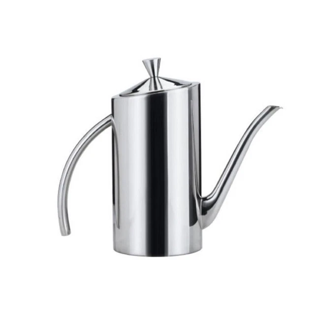 1 pieza dispensador de salsa acero recipiente de aceite sellado aceite olla botella de vinagre