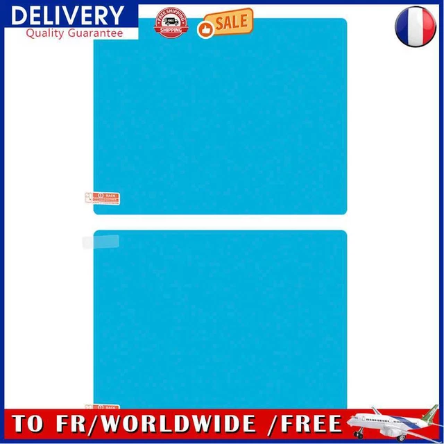 2 Pack Car Side Window Protecitve Film Anti Fog Rainproof Film Auto Accessories