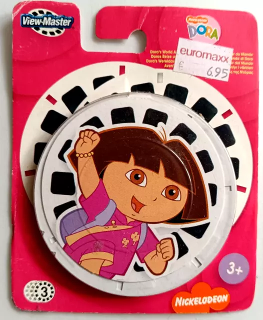 3x VIEW MASTER 3D REEL ⭐ DORA ⭐ NEU - SEALED - 3D STEREO BILDSCHEIBEN L2208