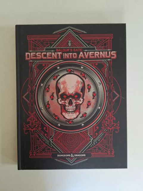 D&D Dungeons Dragons Baldur's Gate Descent into Avernus Alternate Cover Limited