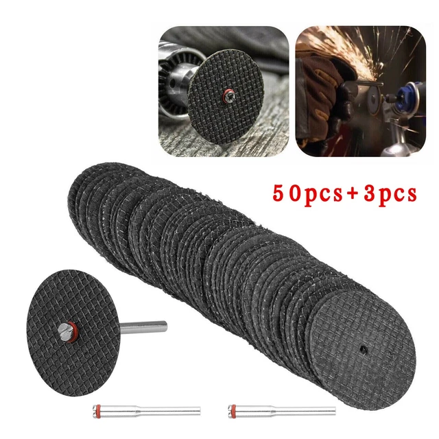 Rotatif Roue de coupe Rainurage Travail du bois 50 pièces Fibre de verre
