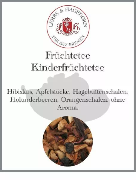 Té de Frutas Kinderfrüchtetee 250g