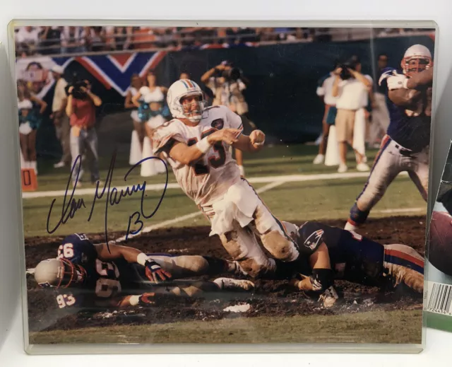 Dan Marino Signed 8x10 Game Photo, Topps Rookie Card 94 Sports Illustrated + Mor 2