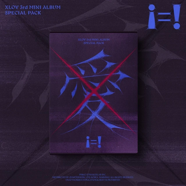 XLOV 3RD MINI Album [i=!] SPECIAL PACK Ver. CD+P.Book+P.Card+Poster ...