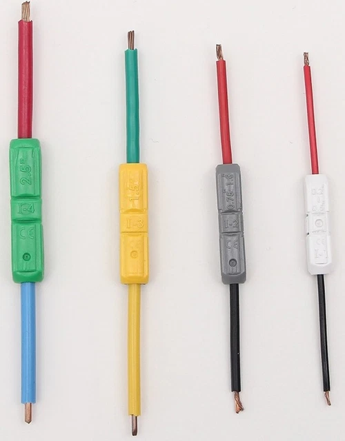100 COSSES Borne Connexion Auto Dénudant,Connecteur,Connectors JOW,0,2 à 0,5 mm² 3