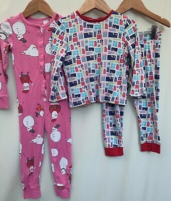 Christmas pyjamas next mini club happens 2/3 years bundle x 2 girls