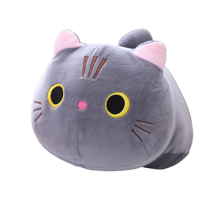 35cm Cute Cat Plush Toys Animal Throw Pillows Kitten Stuffed Dolls Kids Gift