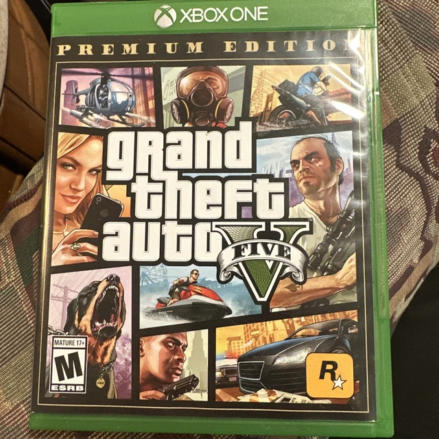 GRAND THEFT AUTO Five GTA V Premium Edition Xbox One (HE1036580 ...