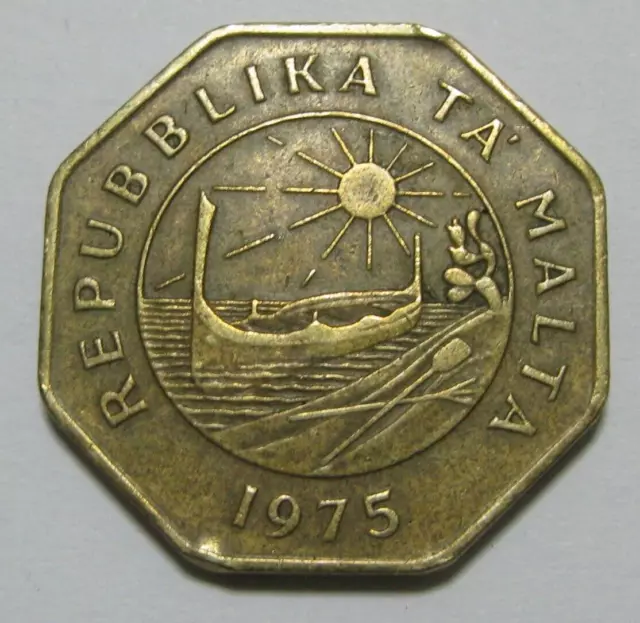 ZALDI2010 - Malta .25 Cents Of 1975