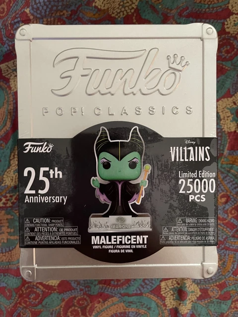 FUNKO POP CLASSICS Disney Villains Maleficent 25th ann 25.000 pcs 09C ...
