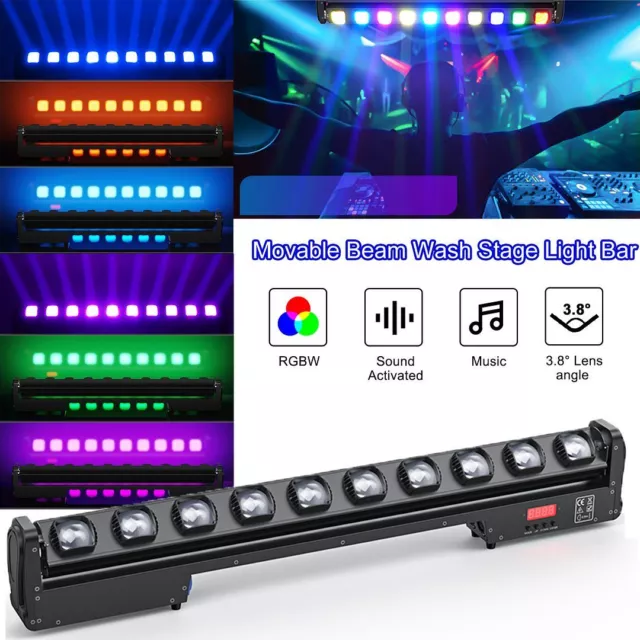 250W Moving Beam Wall Washer DMX RGBW Bühnenbeleuchtung Event Bühne Show Licht