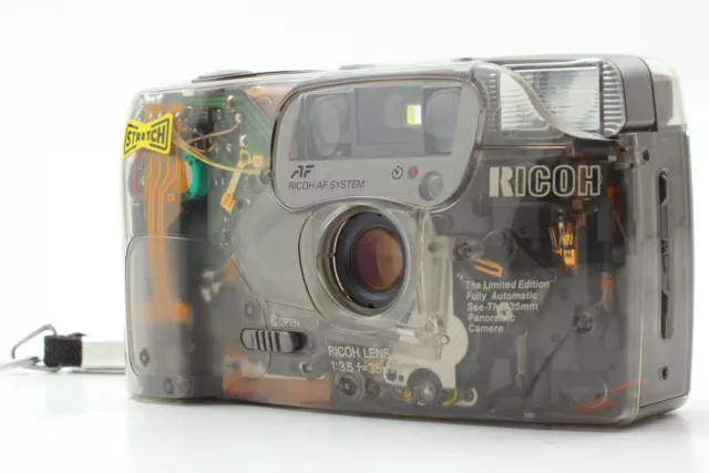 [MINT W/Strap] Ricoh FF-9SD Limited Skeleton Point & Shoot Film Camera JAPAN