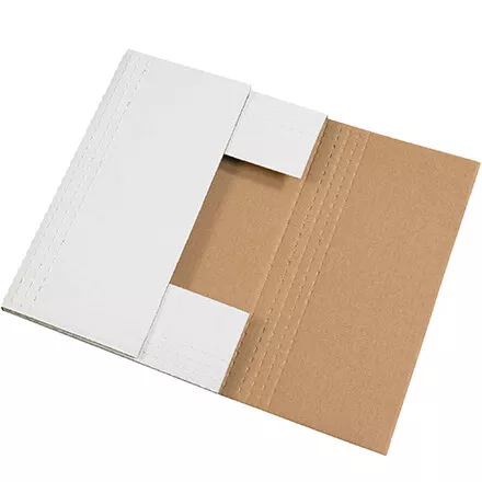 Effortless Elegance: White Easy-Fold Mailers 15x11.125x2 ECT-32B 50/Case