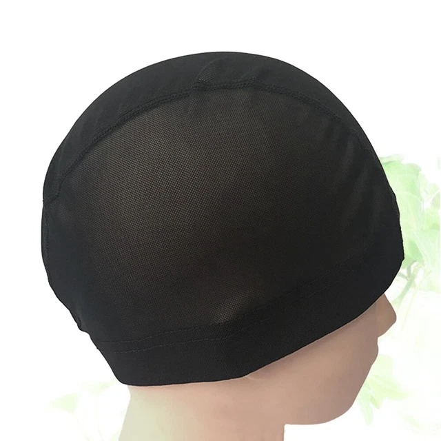 2 piezas peluca ajustable negra peluca cosplay peluca negra accesorios