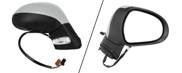 Rétroviseur Extérieur Gauche Complet Pour Peugeot 207 (WA/WC) - Réglage électrique, Chauffant, Clignotant | Prêt à Peindre - 14