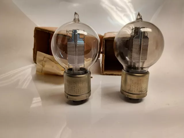 Western Electric 216A Triodes;  NOS Pair of Vacuum Tubes Tested Good !!!