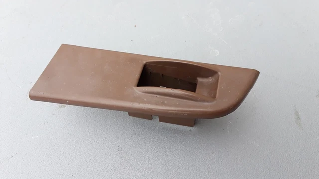 1990 - 1995 Toyota 4Runner Rear Left Door Window Switch Bezel Trim Brown OEM