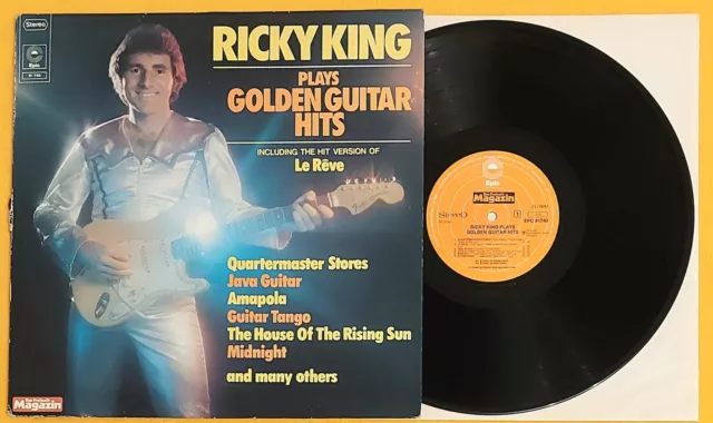 Ricky King ~ Plays Golden Guitar Hits ~ Cbs 1976 ~ Vinyl Lp Schallplatte