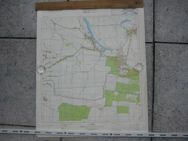 Riesigk Gohrau topographische Karte DDR MdI Ministerium des Innern 2