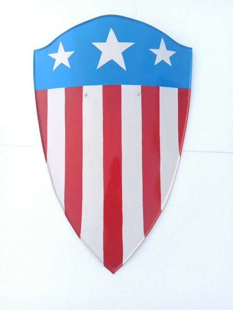 Captain America’S Protezione Metallo 1:1, Mcu America Film Sostegno Regalo