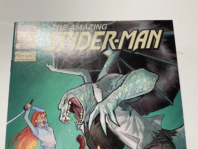 the AMAZING SPIDER-MAN 92B LGY893 Variant MAY 2022 Pichelli MCU Marvel Comic 3