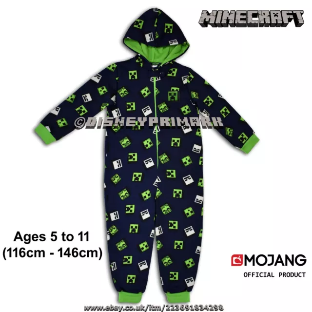 Minecraft onesie for 2025 boys