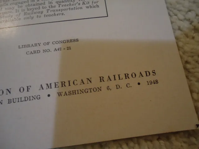 Lot of railroad train Items Vintage 1940's 1950's Quiz Development Ticket Jacket 11
