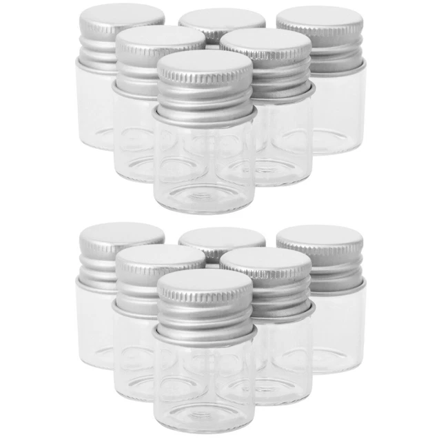 20 mini bottiglie dei desideri piccoli barattoli dei