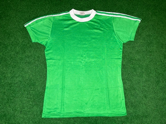 Maillot Rapid Wien Vintage 80s – Adidas, Vert, N°8, Taille M