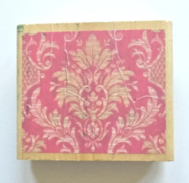 DISTRESSED DAMASK BACKGROUND Anna Griffin 48358A ANM Rubber Stamp zp21