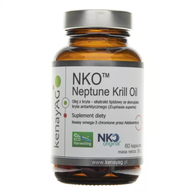 Kenay Krill Oil NKO, 60 capsules