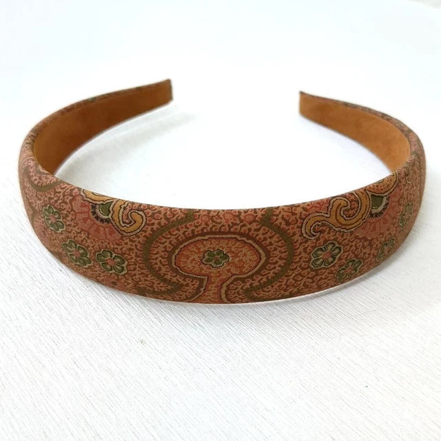 Etro Multicolor Paisley Headband Hair Accessories for Women Used from Japan
