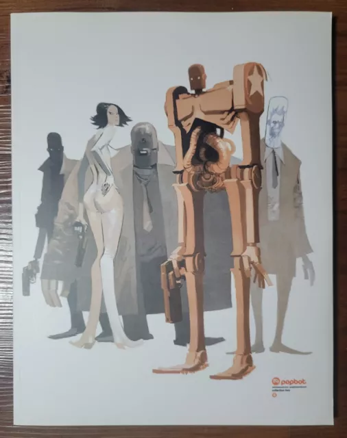 POPBOT COLLECTION 2 by Ashley Wood IDW 2005 Art Book w/CDROM (PAPERBACK TPB)