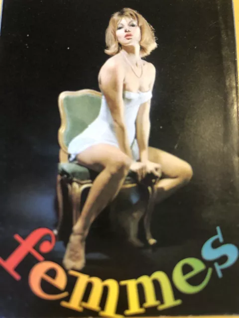 Calendarietto Da Barbiere “Femmes” 1967