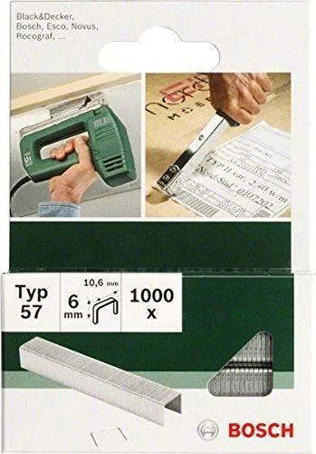 Bosch Professional Bosch 2609255838 Set de 1000 agrafes Ã  f