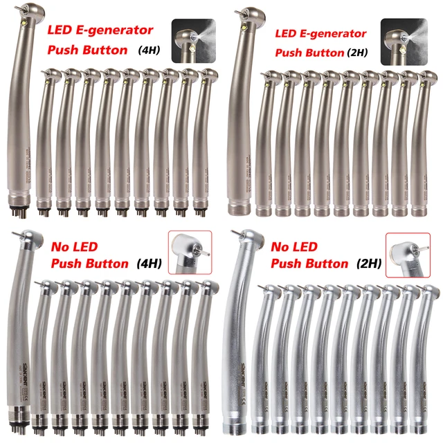 NSK Pana Max Style E-generator Dental LED Fiber Optic High Speed Handpiece 2/4H