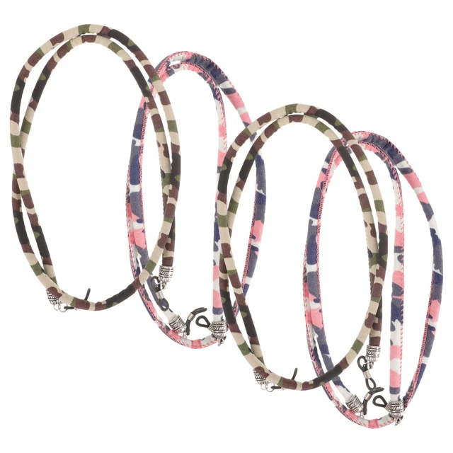 4 PIEZAS Gafas profesionales Cordones Soporte para gafas resistente en